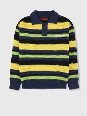 PLEASURES Cooper Polo Sweater